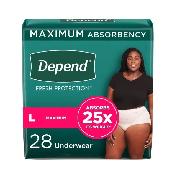 Depend Maximum Underwear for Women