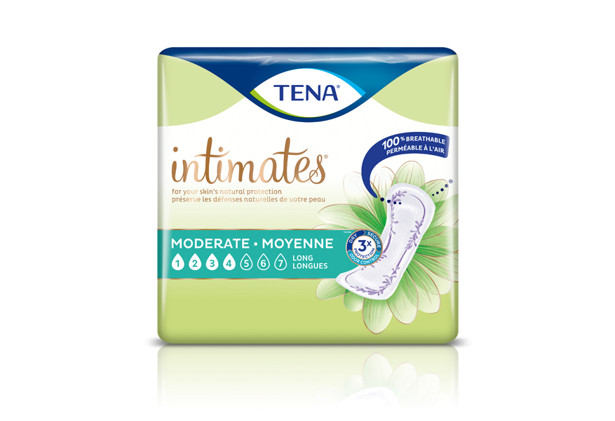 Tena Intimates Moderate Long Pads