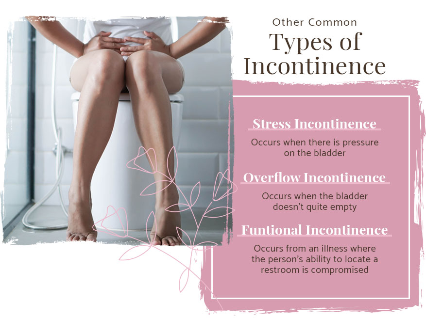 common types of urinary incontinence