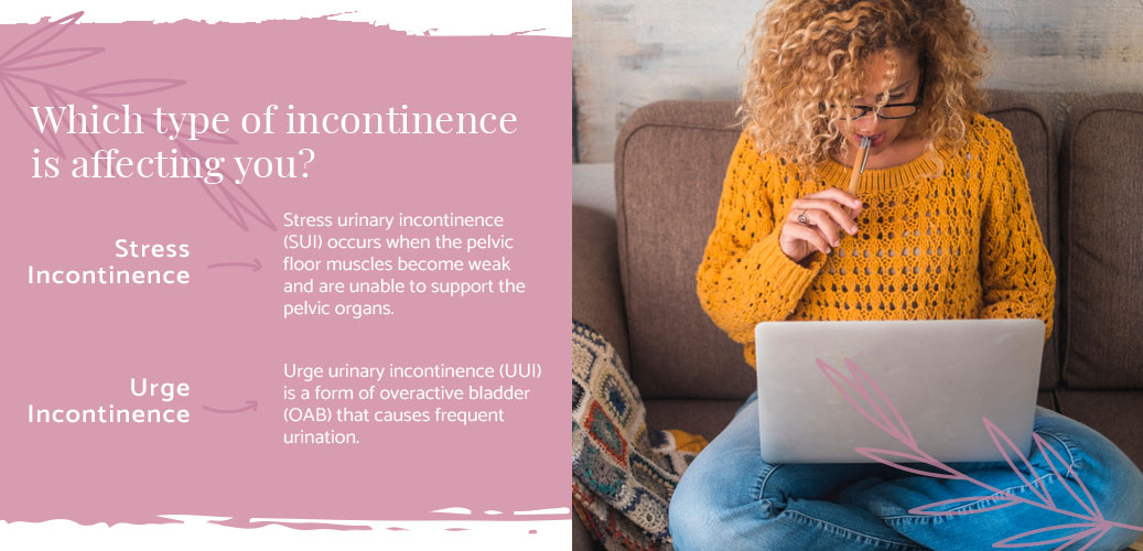 What kind of incontinence is affecting you?