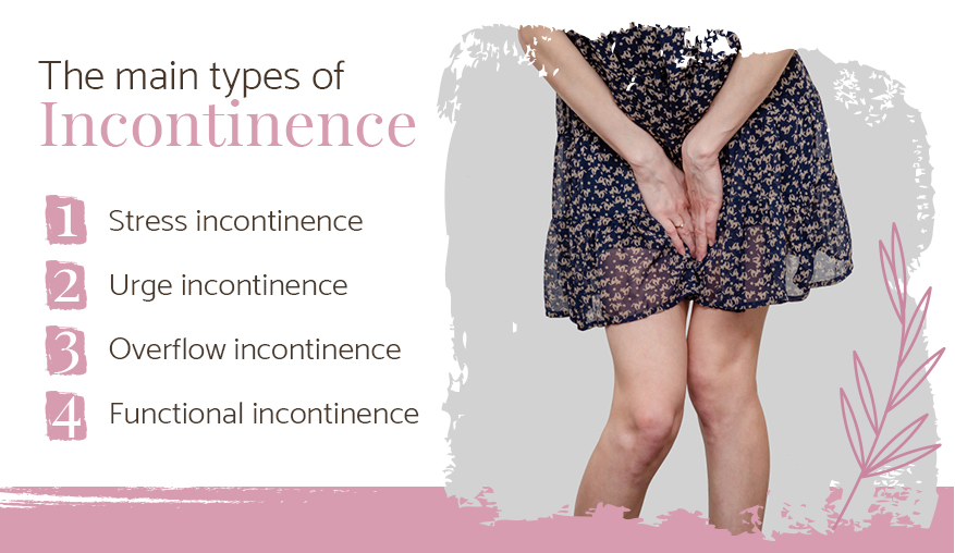 main types of incontinence