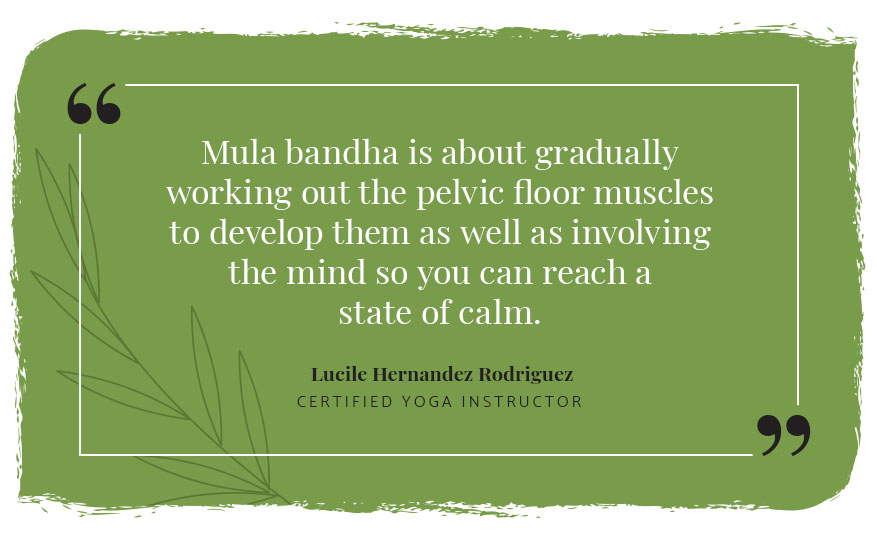 mula bandha pelvic floor muscles