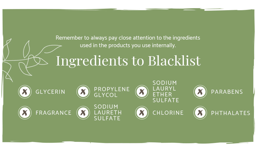 product ingredients to blacklist