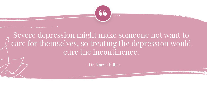 treating depression to cure incontinence