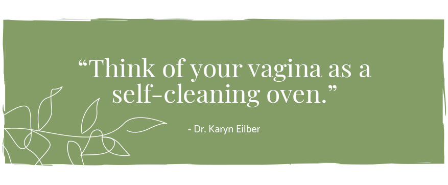 the vagina is self cleaning quote