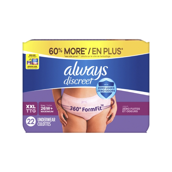 Always Discreet Maximum Underwear