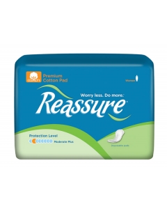 Reassure Premium Cotton Pad Moderate Plus