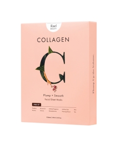 Rael Beauty Collagen Facial Sheet Masks