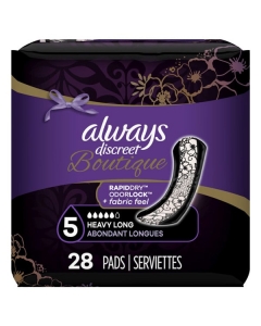 Always Discreet Boutique Heavy Long Pad