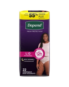 Depend Night Defense Underwear for Women